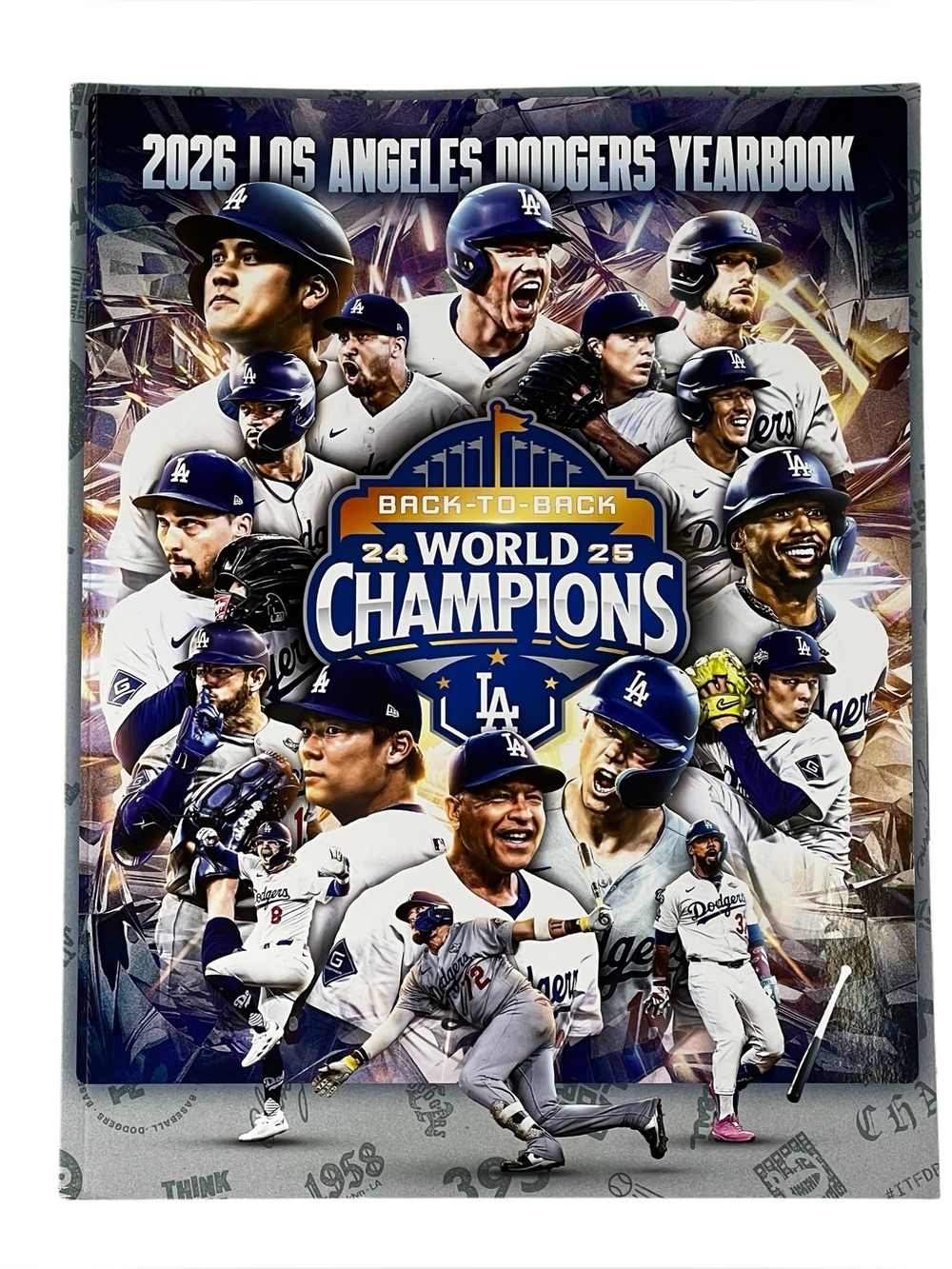 Los Angeles Dodgers Yearbook 2026 Back to Back World Series Champions Ohtani